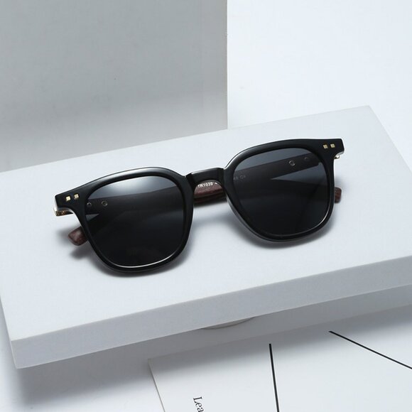 Vintage Wood Grain Holiday Beach Sunglasses main image 6